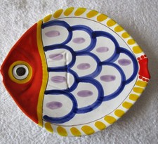 Plat poisson céramique d'occasion  Aix-les-Bains