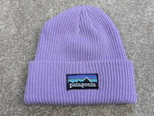 Patagonia purple beanie for sale  NEWPORT