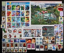 Usado, Conjunto de 111 selos do ano comemorativo de 2006 dos EUA, incluindo folhas, em perfeito estado, sem marca de charneira, veja digitalizações comprar usado  Enviando para Brazil