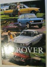 1971 rover brochure for sale  ARUNDEL