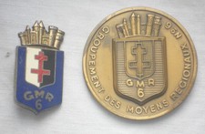 Médaille insigne gmr d'occasion  Lorient