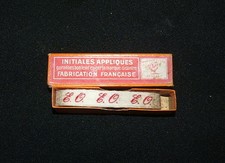 Ancien ruban initiales d'occasion  Mayet