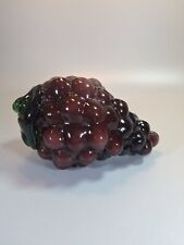 Glass grapes purple for sale  LLANWRTYD WELLS