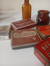 Vintage advertising tins for sale  RUGELEY