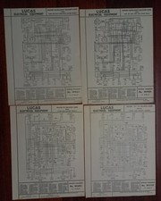 Original lucas wiring for sale  LLANGOLLEN