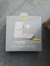 3 in 1 Charger for iPhone Watch and Apple AirPods - Heyday White comprar usado 3 in 1 Charger for iPhone Watch and Apple AirPods - Heyday White comprar usado  Enviando para Brazil