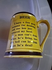 Green ceramic beer for sale  Whitehall
