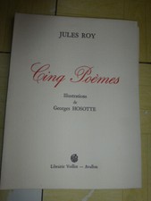 Jules roy. poèmes. d'occasion  Plaisance-du-Touch