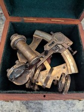 1917 brass sextant for sale  RUSHDEN