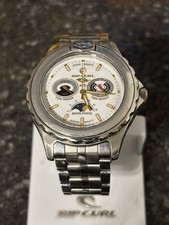 Relógio de quartzo masculino vintage Rip Curl “Core ATS Tidemaster”., usado comprar usado  Enviando para Brazil