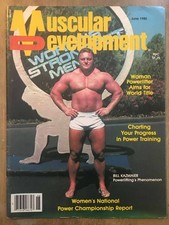 Muscular development magazine for sale  Weiser