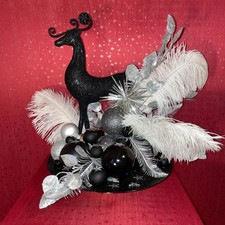 Weihnachtsgesteck schwarz silb gebraucht kaufen Weihnachtsgesteck schwarz silb gebraucht kaufen  Wurmlingen