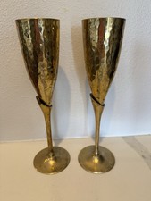 Vintage hammered brass for sale  Adel