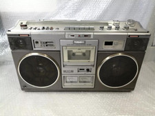 Radio casete boombox HITACHI TRK-8280 como está para piezas de Japón envío gratuito segunda mano  Embacar hacia Mexico