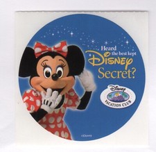 Adesivo secreto Walt Disney Vacation Club - Minnie Mouse comprar usado  Enviando para Brazil