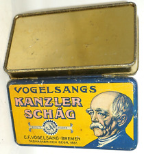 Blechdose vogelsangs kanzler gebraucht kaufen  Rodewisch
