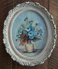 Vtg oval framed for sale  Montpelier