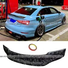 Para Audi A3 S3 RS3 8V Sedan 2014-2020 asa spoiler labial tronco fibra de carbono forjado comprar usado  Enviando para Brazil