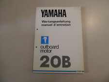 Werkstatthandbuch yamaha auße gebraucht kaufen  Fruerlund,-Engelsby, Tastrup