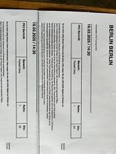 Gebraucht, Tickets berlin berlin gebraucht kaufen  München