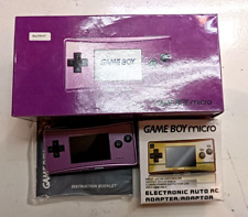 NINTENDO GAME BOY MICRO 20º ANIVERSÁRIO COR ROSA comprar usado  Enviando para Brazil