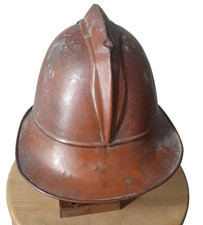 Ancien casque pompier d'occasion  Angerville
