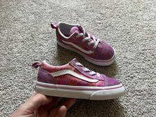Tênis Vans Old Skool Infantil Meninas Crianças Tamanho 10 Elástico ROSA CAMUFLAGEM ROSA FLORAL comprar usado  Enviando para Brazil