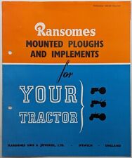 Original ransomes mounted for sale  BOURNEMOUTH