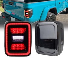 Usado, Par de lanternas traseiras de LED fumaça substituem halogênio para Jeep Gladiator JT 2020 -Up LH+RH comprar usado  Enviando para Brazil
