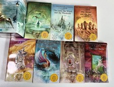 Chronicles of NARNIA 7 BOOK SET 2002 Harper Trophy edition CS Lewis books, usado comprar usado  Enviando para Brazil