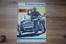 Kft kraftfahrzeugtechnik 1963 gebraucht kaufen  Wittenberg