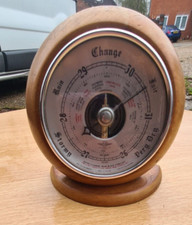 Wooden mantle barometer. for sale  HIGH WYCOMBE