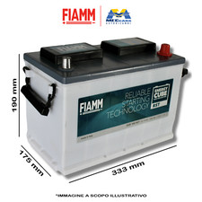 Fiamm batteria 12v usato  Casoria