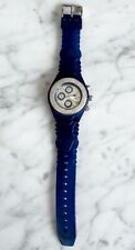 Cronógrafo feminino TechnoMarine Techno Diamond azul e pulseiras transparentes comprar usado  Enviando para Brazil