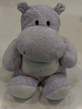 Ty Pluffies Wades Hippo 2007 Pelúcia Tylux Roxa Lavanda Sem Etiqueta de Orelha comprar usado  Enviando para Brazil