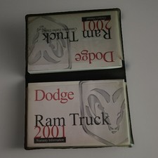 2001 Dodge Ram Cummins Turbo Diesel Pickup Truck Original Owner Manual comprar usado  Enviando para Brazil