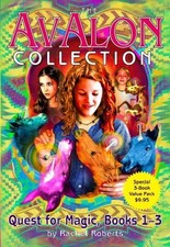 THE AVALON COLLECTION, QUEST FOR MAGIC: BOOKS 1 - 3 By Rachel Roberts EXCELLENT comprar usado  Enviando para Brazil