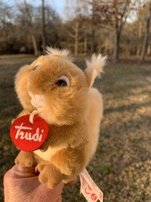 Pelúcia Trudi Trudino esquilo de gengibre rara difícil de encontrar feita na Itália em perfeito estado comprar usado  Enviando para Brazil
