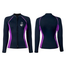 Usado, iiniim Damen Neoprenanzug Oberteil Langarm Jacke 3mm Mit Reißverschluss Surf  comprar usado  Enviando para Brazil