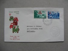 Nova Guiné Holandesa, capa de primeiro dia de cobertura 1962, Usado, Polícia De Trânsito Vw T1 Van comprar usado  Enviando para Brazil