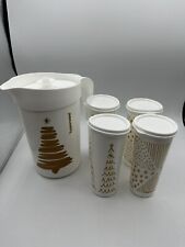 Tupperware NEW Never Used Unique Gold coleção de Natal branco comprar usado  Enviando para Brazil