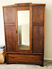 1920s wardrobe mirror for sale  Meridian