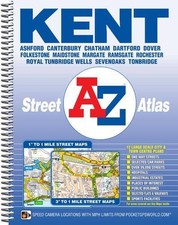 A-Z Kent Street Atlas - Geographers A-Z Map Company na sprzedaż  Wysyłka do Poland
