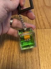 Minecraft Berloques Cubo Cabeça de Água Chaveiro Figura BOLSA CLIP Mochila comprar usado  Enviando para Brazil