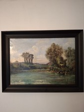 Tableaux anciens huile d'occasion  Étrépagny