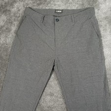 Calça Link Soul Board Walker Masculina 35x30 Cinza Chino Golfe Elástica Perna Reta comprar usado  Enviando para Brazil