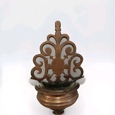 Antica acquasantiera bronzo usato  Roma