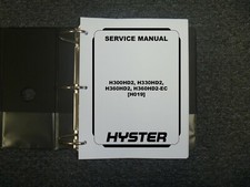 Hyster H019 H360HD2 H360HD2-EC empilhadeira a gás loja manual de serviço de reparo comprar usado  Enviando para Brazil
