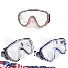 Usado, Óculos de natação adulto feminino masculino mergulho ao ar livre óculos de mergulho com snorkel comprar usado  Enviando para Brazil