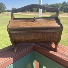 Vintage wooden sewing for sale  Agra
